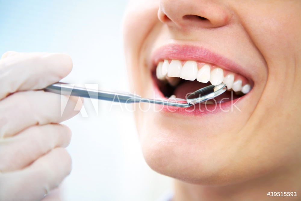 dental patient smiling at camera