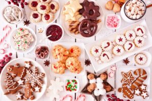 Christmas cookies and other sweets